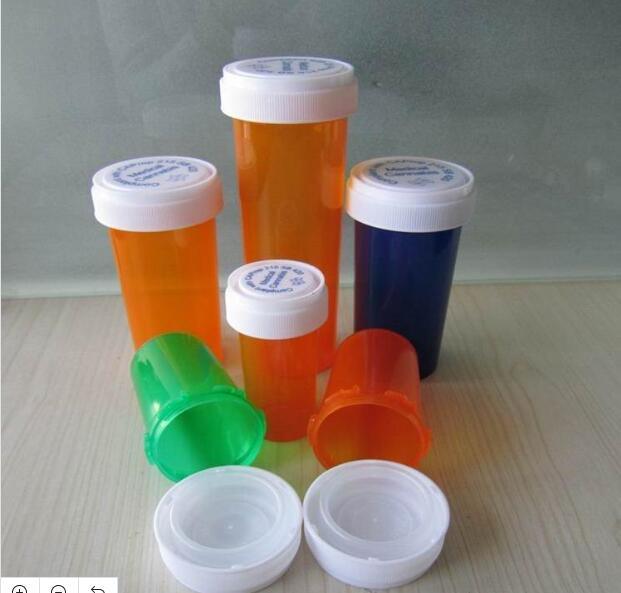Colorful Child Resistant Reversible Cap Herb Container Image1