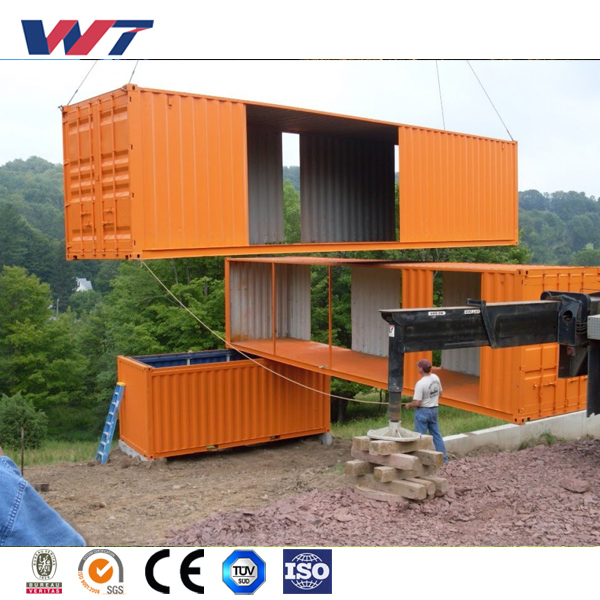 Multi-Storey Container Houses Stacked Modular Site Hotel/Dormitory Image1