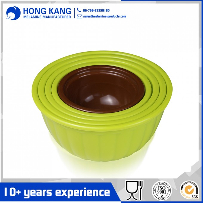 Eco-Friendly Full Size Melamine Unicolor Bowl Noodle Food Container Image1