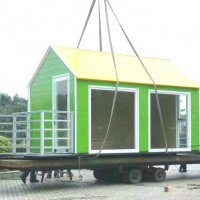 Good Quality Sandwich Panel Steel Frame Small Villa Containers