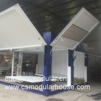 40FT Luxury China Manufactured Expandable Container House, Folded Container House