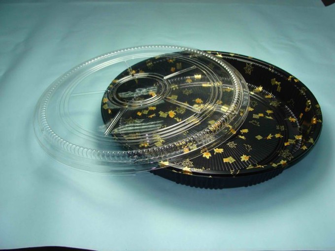 Disposable Japanese Restaurante Food Packing Sushi Service Container Image1
