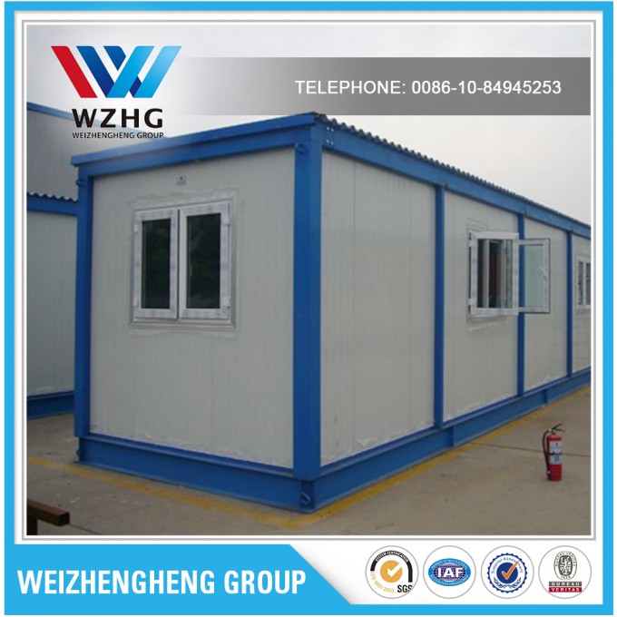 20feet Flat Pack Modular Container House with Toilet Image1