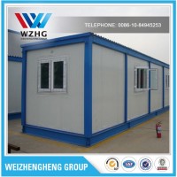 20feet Flat Pack Modular Container House with Toilet