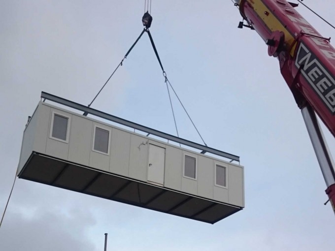 Low Cost Prefab Flat Pack Office Container House Image1