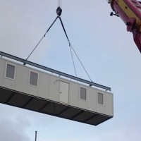Low Cost Prefab Flat Pack Office Container House
