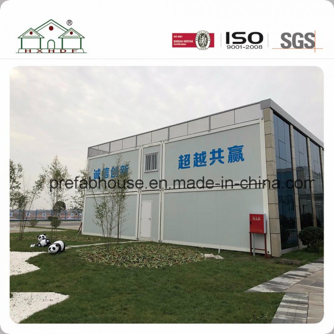Two Storey Fast Assembly Container House Building Image1