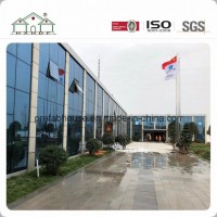 Luxury Decoration with Curtain Wall for Container Prefabricated House Building