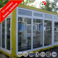 White or Yellow Prefabricated Expandable Container House
