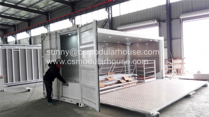 Container House for Car Show Room Image1