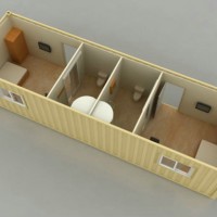 Modular Prefab Container House with Kitchen and Bathroom