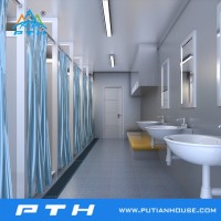 China Standard Container House as Public Toilet