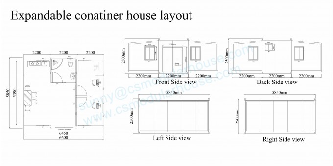 Expandable Three in One Container House Image1