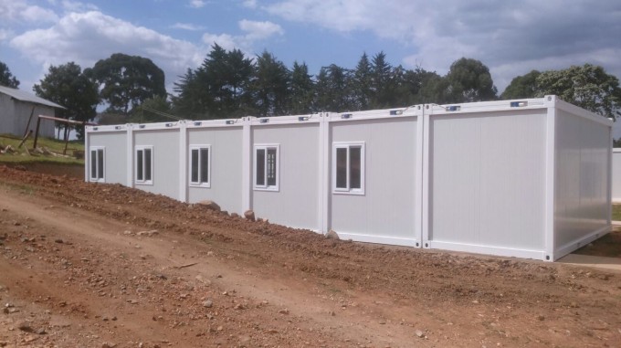 Custom Design Prefabricated Flat Pack Container House Image1