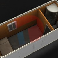 Small Smart Mobile Panel Container House, Prefab Tiny House, New Zealand