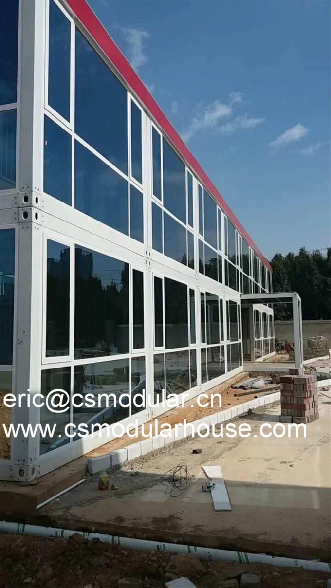 20feet/40feet Container House/Prefab House/Two Floor Prefab Container House Image1