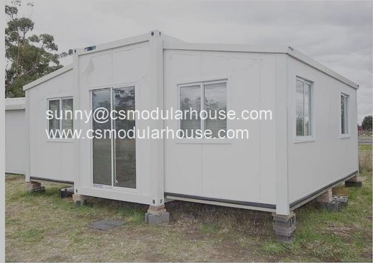 2 Bedrooms Expandable Container House with Toilet and Kitchen Image1