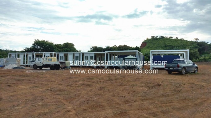Sandwich Panel Flat Pack Prefabricated Container House Image1