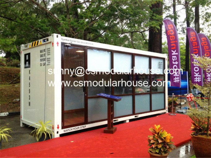 20FT Coffee Shop Container House Image1