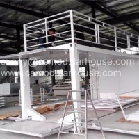Low Cost Foldable Coffee Shop Container House