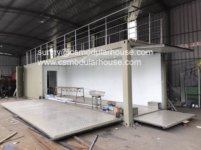 40FT Pop-up Shop Container House Image1