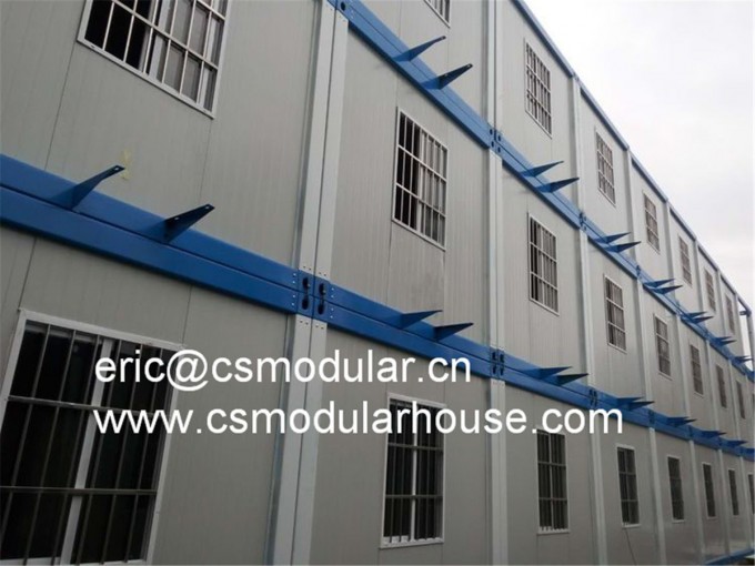 Prefab Container House in Liberia Container House with Kitchen, Toilet, Air Conditioner Image1
