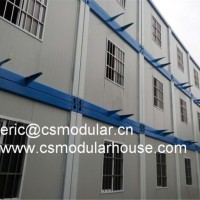 Prefab Container House in Liberia Container House with Kitchen, Toilet, Air Conditioner