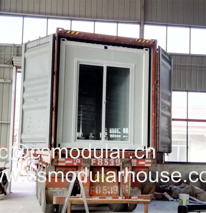 Low Cost Single 40FT Container Home, Mobile Home Cabin Expandable Container House Image1