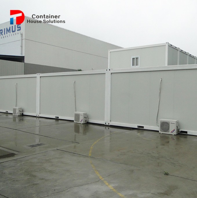 China Manufacturer Prefabricated Steel Structure Building Flat Pack Container House Luxury Image1