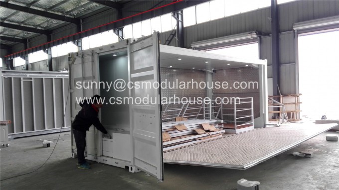 Factory Supply Good Performance Coffee Bar Container House Image1