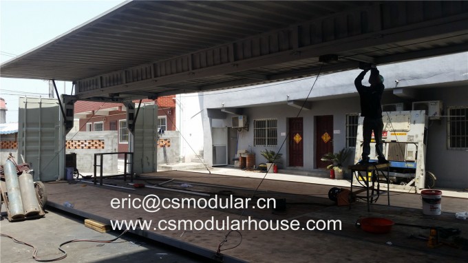 Modern Folding Prefab Houses/ Foldable Container House/Expandable Container Home Image1