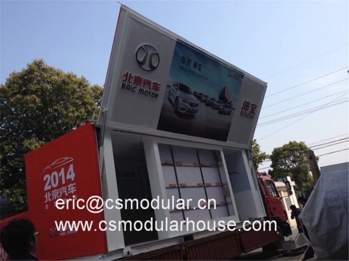 20FT Expandable Luxury Prefabricated Mobile Flatpack Container House Image1