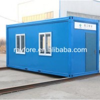 Blue Color Flat Pack Container Unit Storage Container Dormitory Container