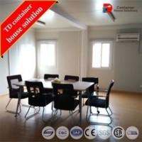 Modern Sandwich Panel Economic Flat Pack Prefab Container Office