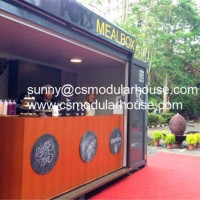 Prefab Luxury Coffee Container for Kiosk