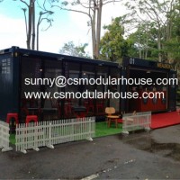 Prefab Luxury Coffee Container Kiosk