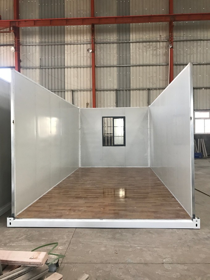 Detachable Movable Flat Pack Prefab Modular Container House for Office/Storage/Living/Coffe Image1