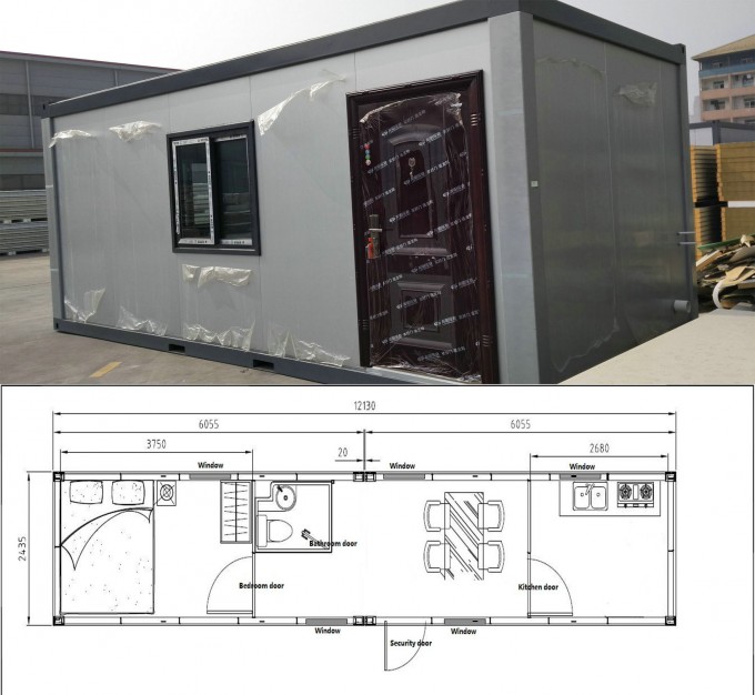 High Level Quality Modular Flat Pack Container Homes Image1