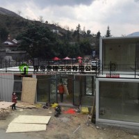 Mobile Living Container House Prefab Flat Pack Container House