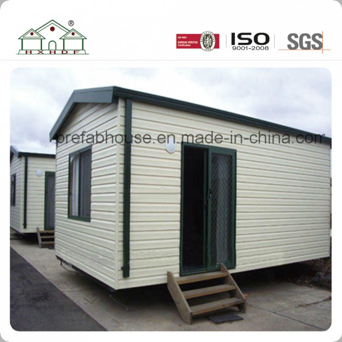 Economic Flat Pack PVC Cladding Prefab Container Office House for Sale Image1