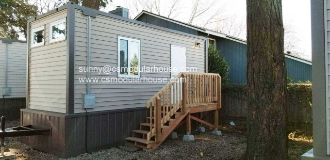 20FT Container Home with Bedroom and Bathroom Image1