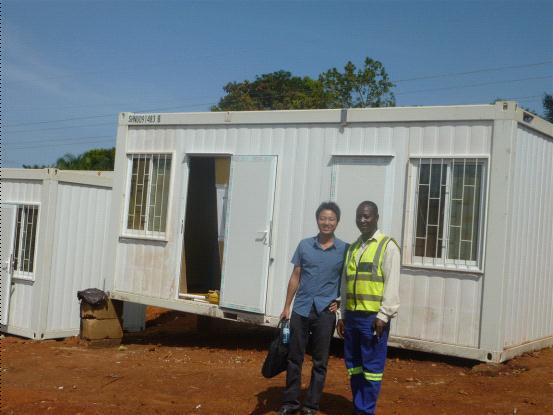 Mobile container house for labor camp/accommodation/hotel Image1