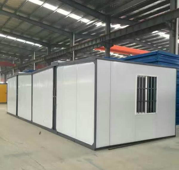 Quick Installation Folding Prefabricated Container House with Folding Bed Image1