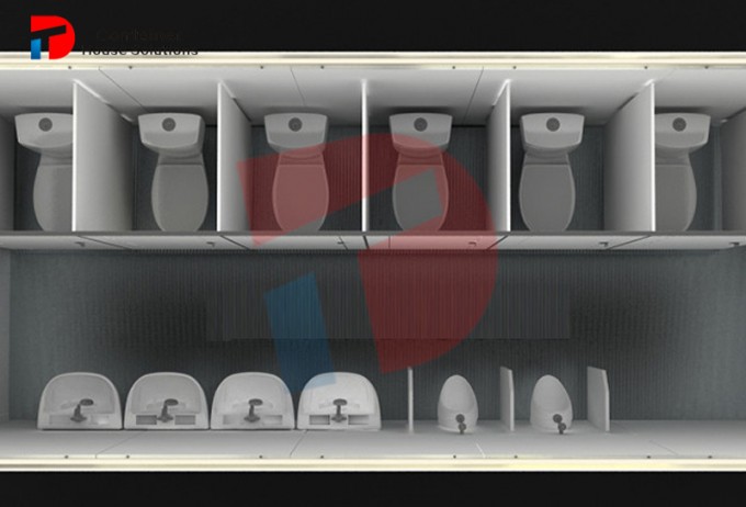 Cheap Price Modular Container Toilet, Mobile Public Toilet, Portable Toilet Image1