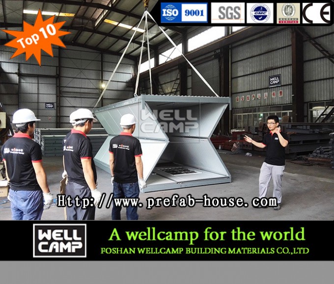 Wellcamp Portable Prefab Folding Container Home Image1