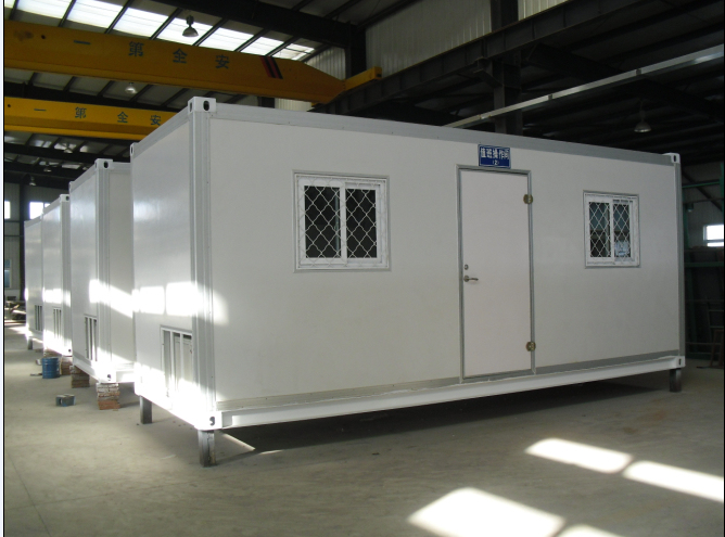 Portable Prefabricated Container House for Temporary Living Buildings Image1