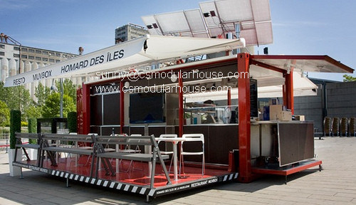 Pop up Mobile Cafe Container for Sale Image1