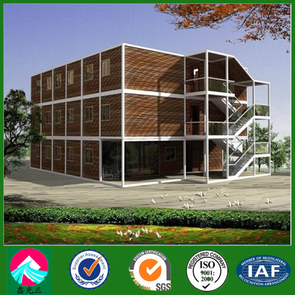 Prefabricated Container House with PV Cladding Wall Decoration (XGZ-CH029) Image1