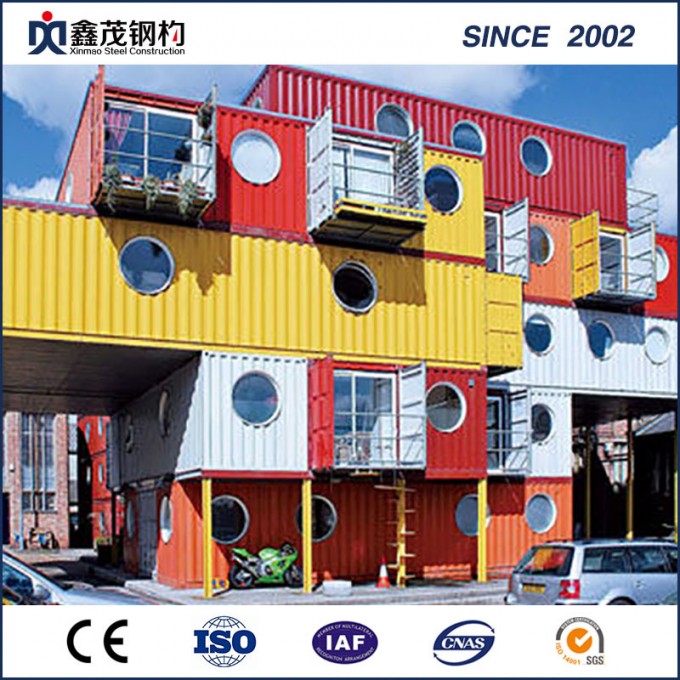 Ce and ISO Certificated Prefabricated Container House for Motel Image1