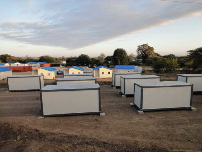 Flat Packed Container House Design, Sandwich Panel Container Cabin Image1